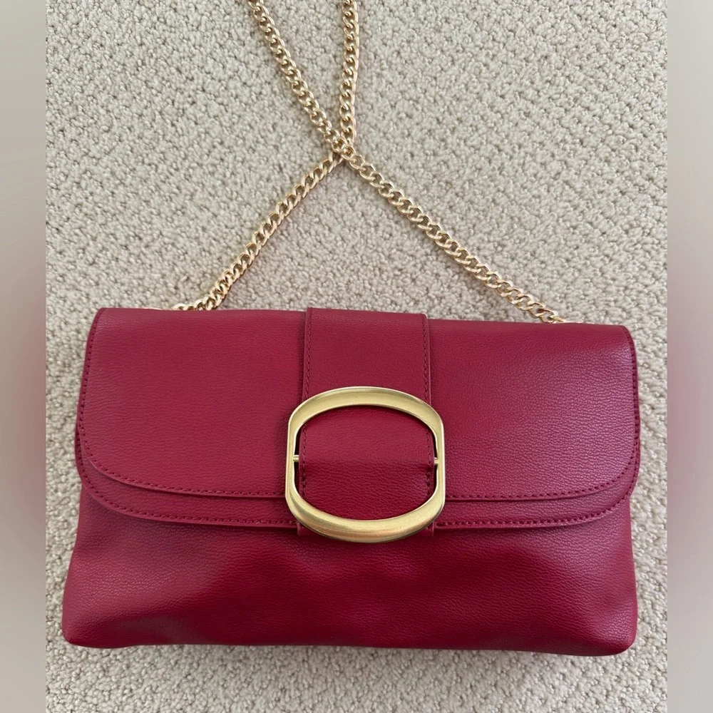 Sole Society Red Crossbody Bag